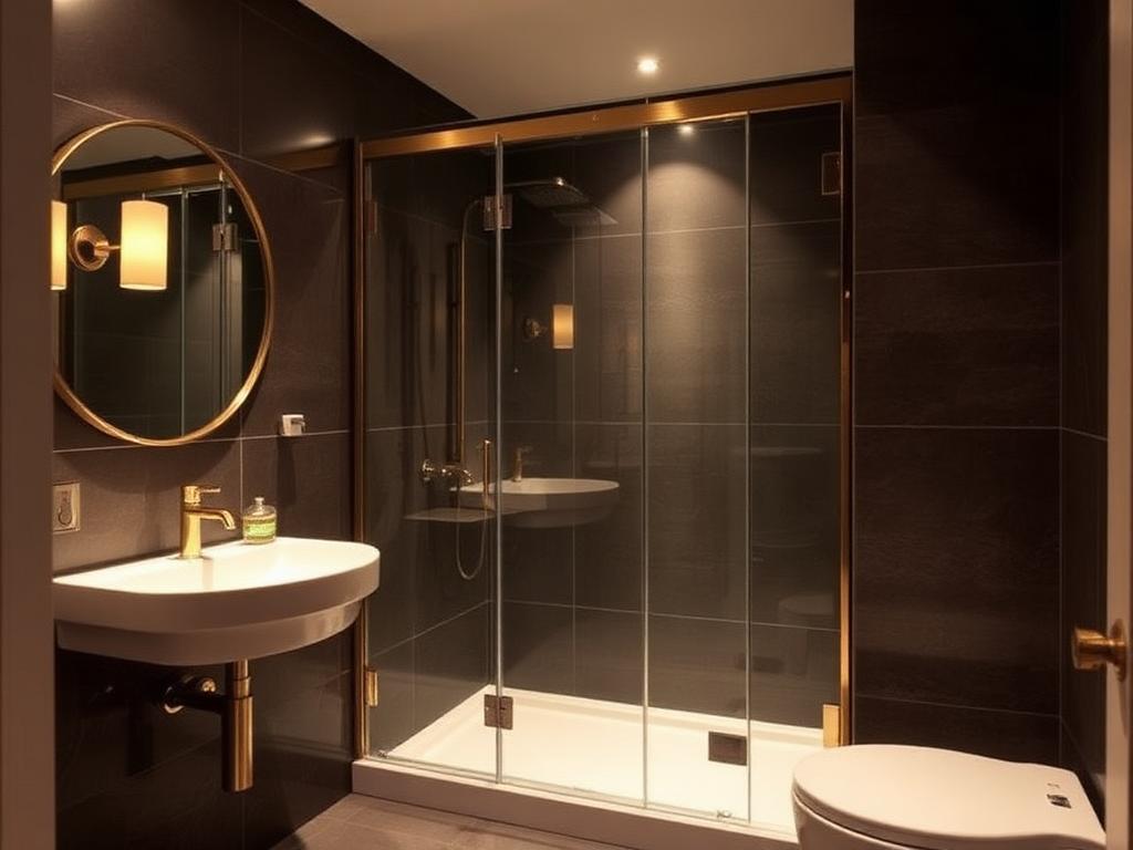 Baño con mampara — trabajo realizado en Valencia